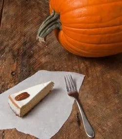 This recipe for Bourbon Pumpkin Cheesecake with Bourbon Sour Cream Glaze is one of the most amazing Thanksgiving Desserts you'll ever try!