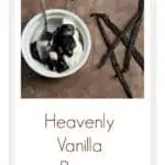 Homemade and Heavenly Vanilla Bean Ice Cream