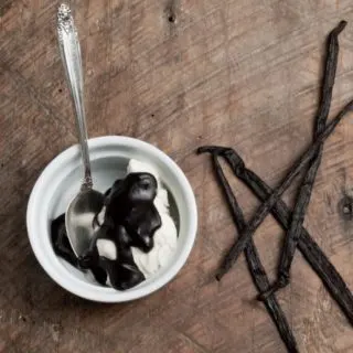 Homemade Heavenly Vanilla Ice Cream