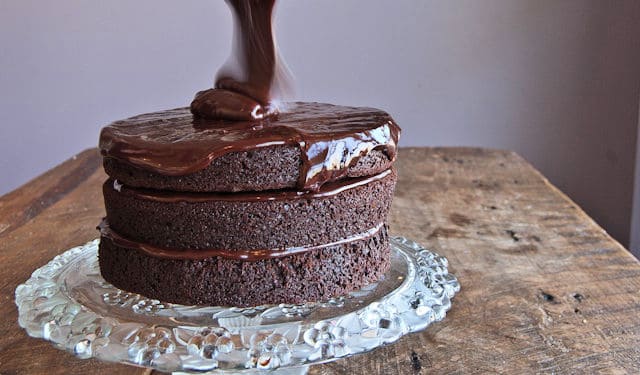 Double Chocolate Layer Cake