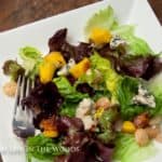 Grilled Mango and Blue Cheese Salad