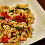 Permalink to: Pioneer Woman's Spicy Pasta Salad with Smoked Gouda, Tomatoes and Basil Spicy Pasta Salad with Smoked Gouda, Tomatoes and Basil is the perfect side dish for anything you're grilling!