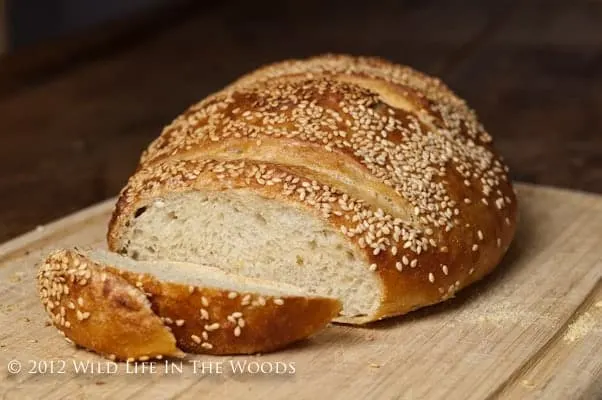 Sesame Semolina Artisan Bread