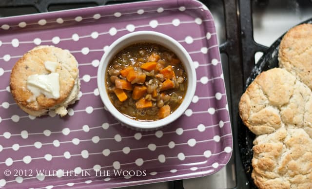 Lentil Soup with Kielbasa is the perfect comfort food for a chilly fall or winter evening.