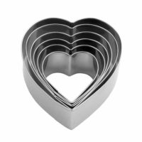 Nesting Heart Shaped Cookie Cutter