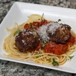 The best Spaghetti and Meatball recipe ever, where the meat in the meatball, is venison.