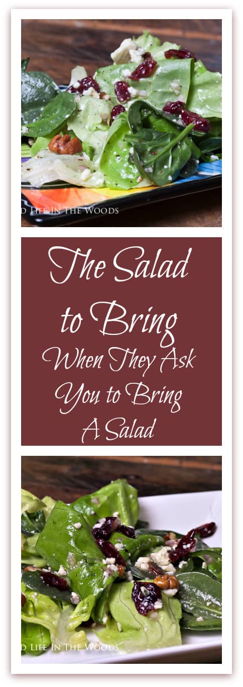 The Salad to Bring When They Ask You To Bring A Salad is the answer to the question, "What kind of salad should I bring to this dinner?"