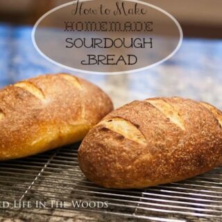 How to Make Homemade Sourdough Bread #recipe #sourdough #starter #homemade