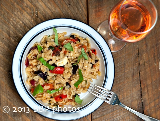 Grilled Ratatouille Pasta