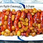 Permalink to: Roasted Chicken Apple Sausages with Grapes