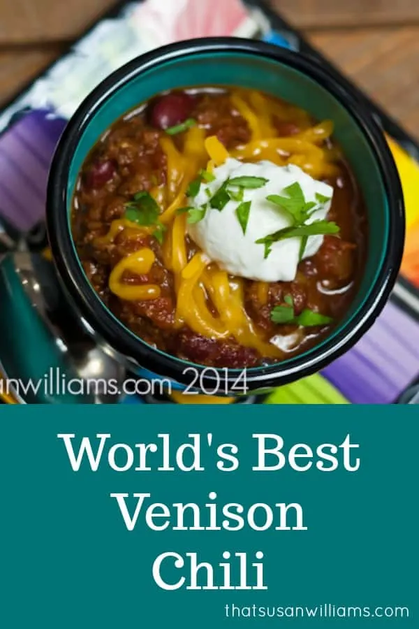 World's Best Venison Chili Recipe #venisonchili #venison #chili #recipe #superbowl #best #worldsbest