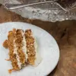 Old Fashioned Carrot Cake is a classic dessert. It's true southern comfort food at its finest.