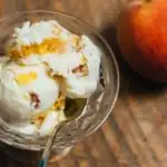 Permalink to: Homemade Bourbon Peach Ice Cream with Buttered Pecans Homemade Bourbon Peach Ice Cream with Buttered Pecans: in honor of National Ice Cream Day. #nationalicecreamday
