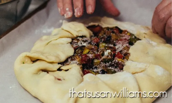 Roasted Ratatouille Tart