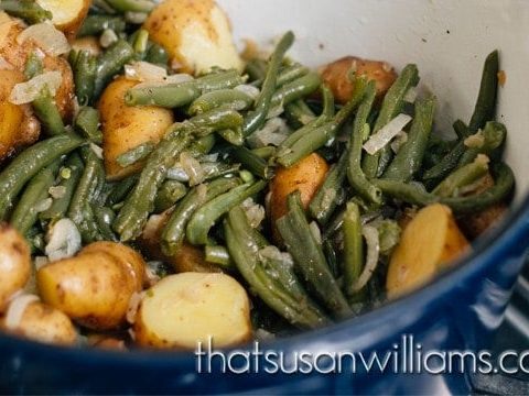 Green Beans And Potatoes That Susan Williams