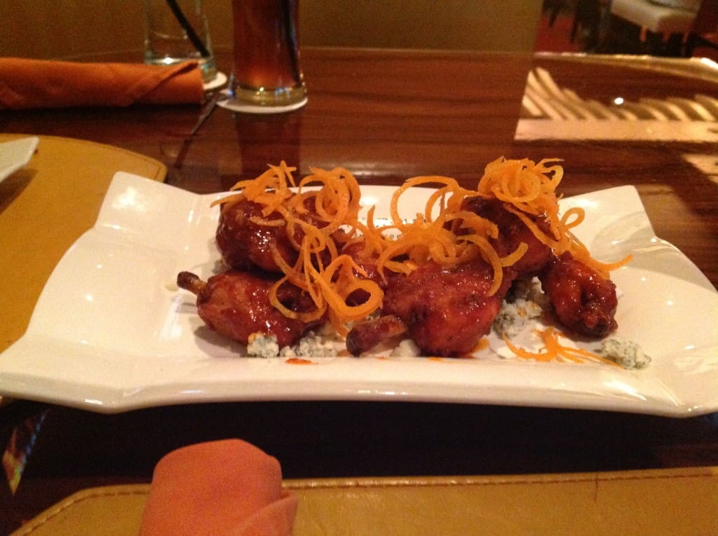 Best chicken wings I've ever had, courtesy of Gordon Ramsay BurGR. The "GR" stands for ...guess...