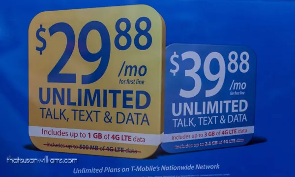 $29.88/mo with Unlimited Talk, Text and Data/Web