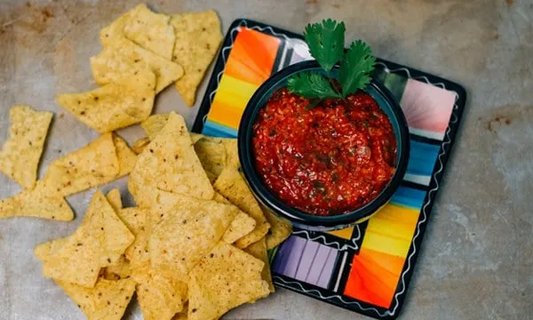World's Best Oven Roasted Salsa is easy and delicious!