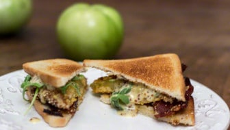 Fried Green Tomato BLT Sandwich Recipe