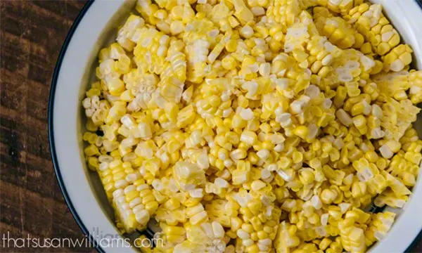 Fresh Corn, cut from the cob