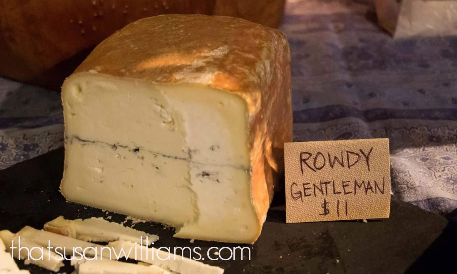 Rowdy Gentleman, a chèvre from Prodigal Farm