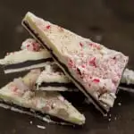 Peppermint Bark Candy #Christmas #Candy