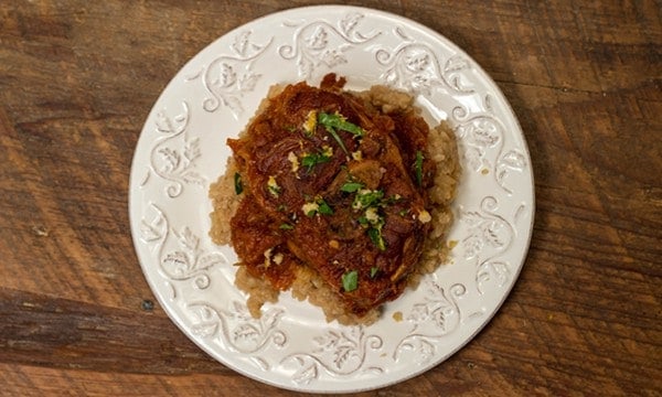 Pork Osso Buco: The kind of comfort food you're craving on a cold winter evening.