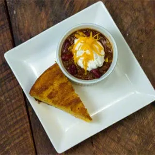 Best Buttermilk Cornbread, Served.