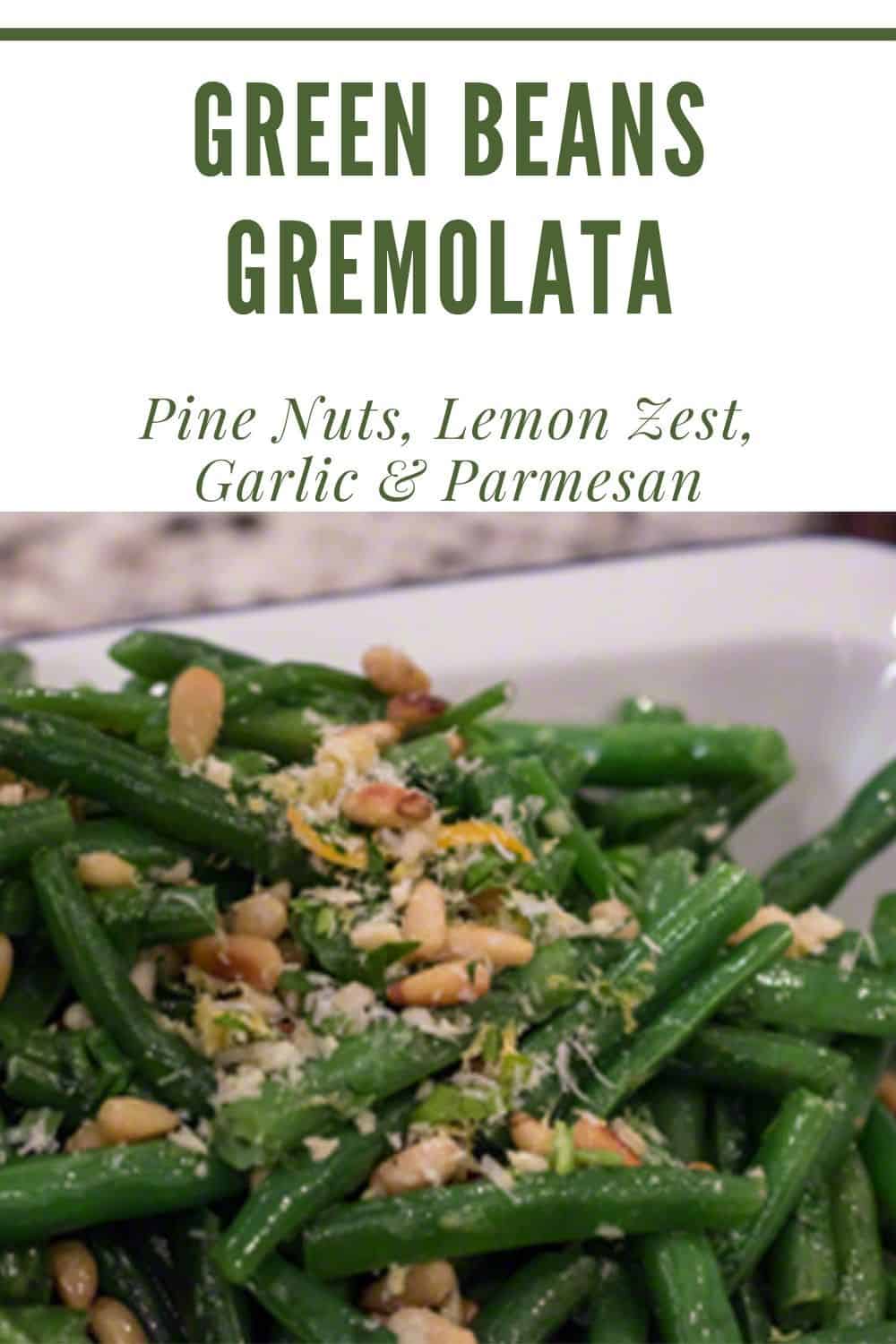 Green Beans Gremolata