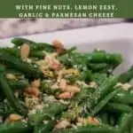 Green Beans Gremolata