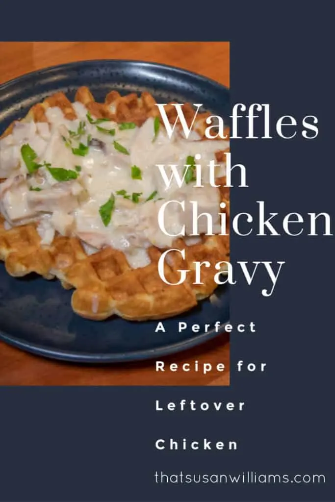 Waffles with Chicken Gravy