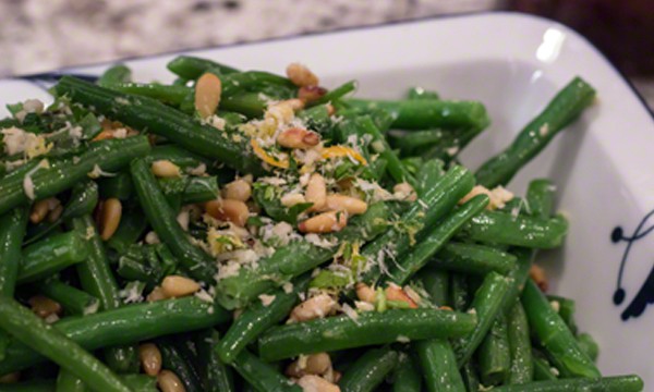 Green Beans Gremolata Recipe #greenbeans #sidedish