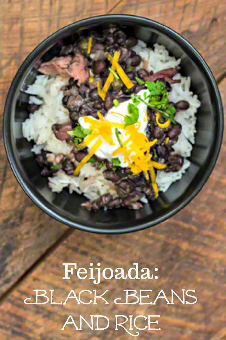 Feijoada, or, Brazilian Black Beans and Rice is the National Dish of Brazil. #blackbeans #Brazilian #recipe #frugal