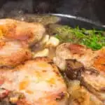 Permalink to: Pan Roasted Pork Chops with Garlic, Thyme & Browned Butter Pan Roasted Pork Chops with Garlic, Thyme & Browned Butter