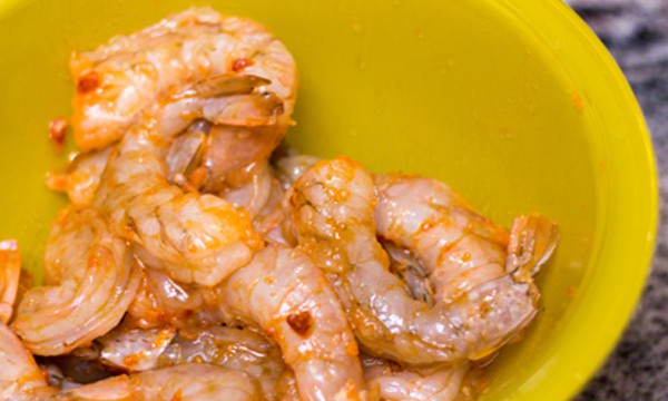 Easy-Peasy Spicy Grilled Shrimp #FreshFromFlorida, #IC, ad