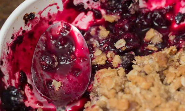 Easy Blueberry Crisp Recipe