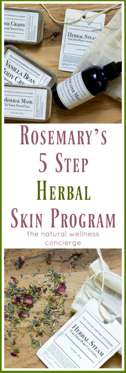 Rosemary's 5 Step Herbal Skin Program