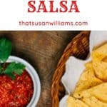 World's Best Oven Roasted Salsa