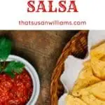 World's Best Oven Roasted Salsa