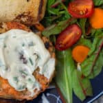Permalink to: Wild Salmon Burgers with Lemon, Capers, and Toasted Sesame Mayonnaise Wild Salmon Burger with Lemon, Capers and Toasted Sesame Mayonnaise: a more affordable way to enjoy salmon burgers.
