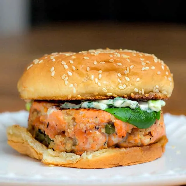 Wild Salmon Burger