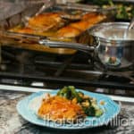 Roasted Maple Dijon Chicken with Roasted Broccoli is a great weeknight meal/Desperation Dinner!