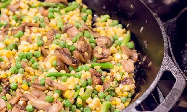 Sweet Corn and Spring Vegetable Pasta is a delicious, quick and easy recipe that is perfect for a weeknight meal.