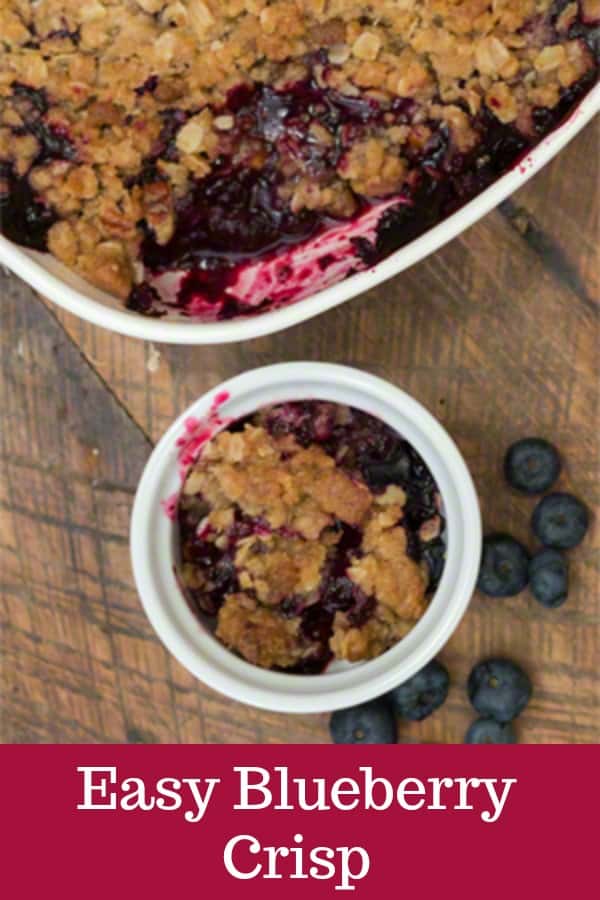 Easy Blueberry Crisp Recipe #easy #blueberry #crisp #recipe #crumble