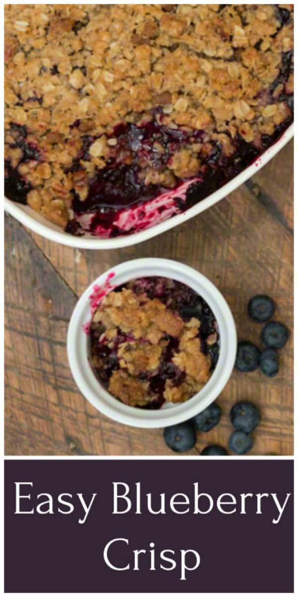 Easy Blueberry Crisp Recipe #easy #blueberry #crisp #recipe #crumble