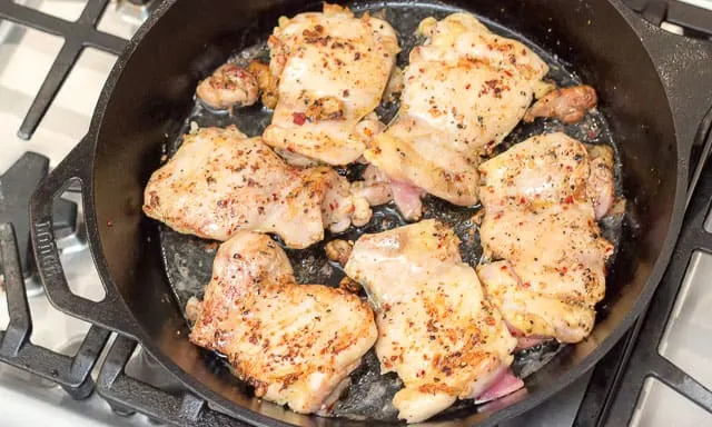 Pizza Chicken Pasta is a one skillet weeknight dinner that kids will love.