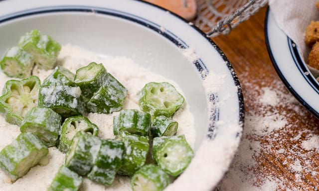 How to Make Fried Okra Recipe that's as addictive as popcorn.