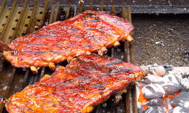 This recipe for Grilled Ribs with Bodacious Balsamic BBQ Sauce is easy and bodaciously delicious!