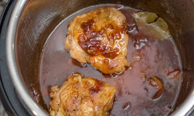 A review of the 6 Quart Premium Cosori Pressure Cooker, and a delicious, easy, and quick recipe for Chicken Adobo in a pressure cooker, plus, a giveaway!