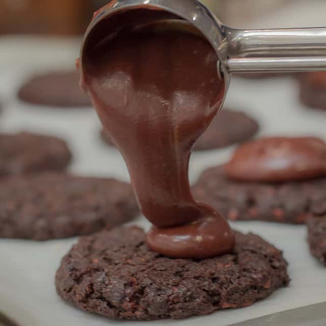 Frosted Malt Chocolate Cookies are the perfect dessert for any chocolate lover, whether it's Christmas, Valentine's Day, or a birthday dessert.